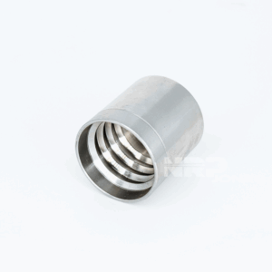 RFS Stainless Steel JIC Tube Fitting, Bulkhead Union, 1/2