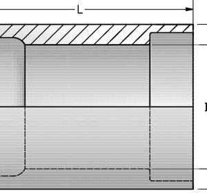 1 and 2 Wire Combination Aluminum Ferrule - Skive Required