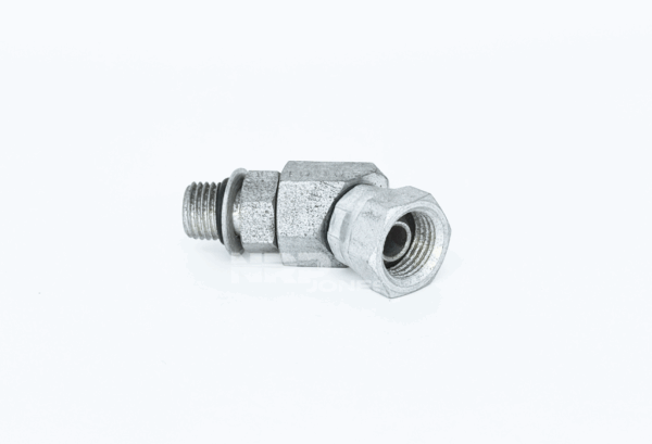 6902 45° Bulkhead Adapter