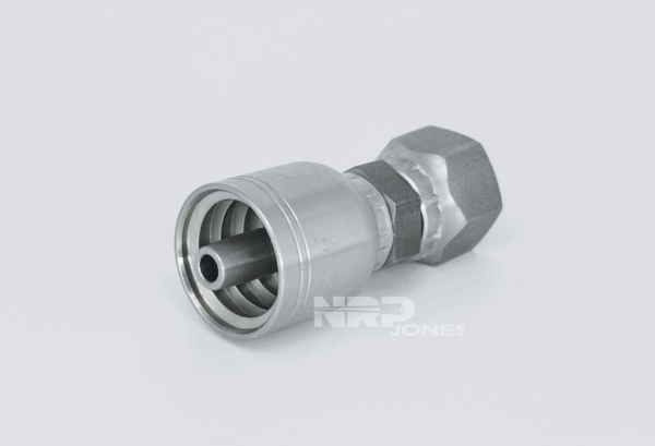 JIC 37° Swivel Female One-Piece - Stainless Steel Type 316