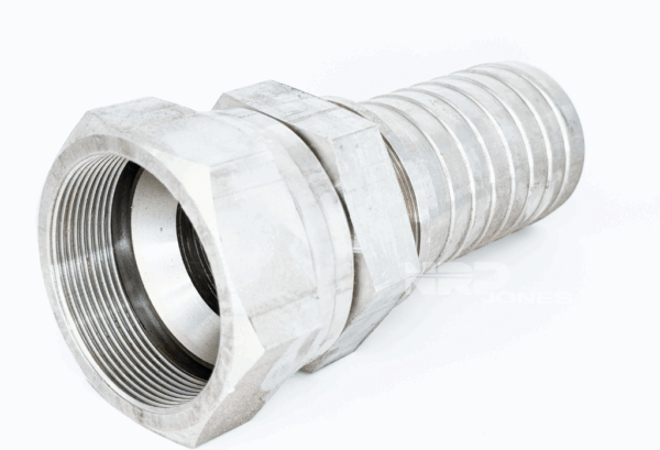JIC 37° Swivel Female Weld Fittings for Metal Hose Stainless Steel Type 316