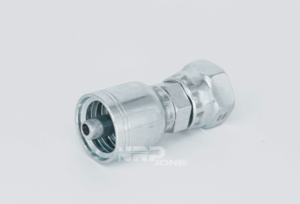 Metric Swivel Female Stem DIN 20078 Heavy Straight with O-Ring and 12/30° Univ. Cone