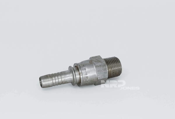 NPTF Swivel Male Stem - Stainless Steel Type 303