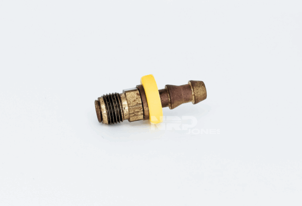 SAE 45° Male Inverted Swivel Stem Brass