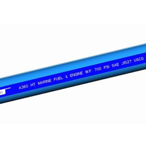 A360 Blu Finn Marine Fuel Hose